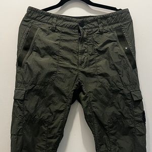 Stone Island Seersucker Nylon Pant (Green)